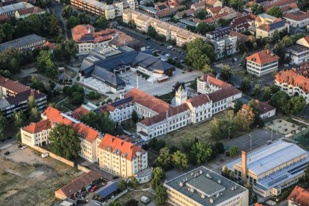 Photo for Tokaj-Hegyalja Egyetem (university in Makovecz tr) - Royalty Free Image