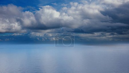 Foto de Pacific Ocean Sky Outlook Kumejima - Imagen libre de derechos