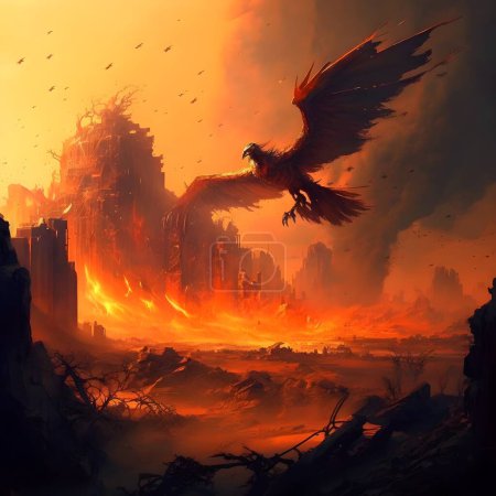 phoenix in a city on fire