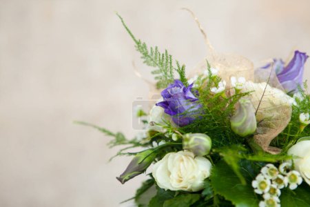 Foto de Primer plano de ramo de flores de la boda - Imagen libre de derechos