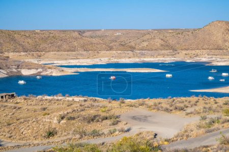 Photo for An overlooking view in Elephant Butte, New Mexico - Royalty Free Image