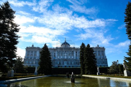 Photo for Royal Palace of Oriente in the city of Madrid - Royalty Free Image
