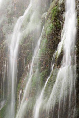 Photo for Waterfall detail  in the Aspe Valley. - Royalty Free Image