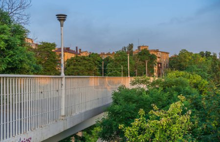 Téléchargez les photos : Odessa, Ukraine - 06.12.2019. Pont Teschin dans un centre de la ville d'Odessa, Ukraine - en image libre de droit