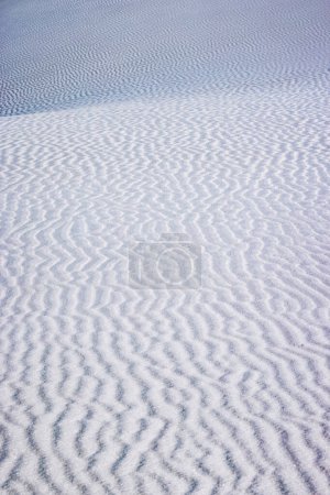 Foto de Patrones en dunas de yeso de arenas blancas, Nuevo México - Imagen libre de derechos