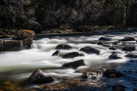 Téléchargez les photos : Longue exposition au ruisseau Boulder - en image libre de droit