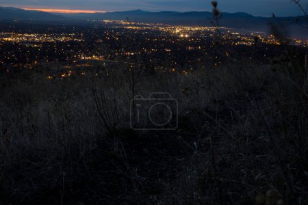 Photo for City at night with copy space. - Royalty Free Image
