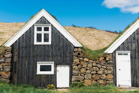 Photo for Sights of Iceland Roadtrip : Turf House - Royalty Free Image