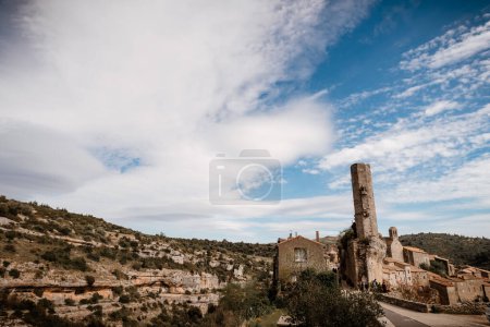 Photo for Historical village in south of France Mediterranean - Royalty Free Image