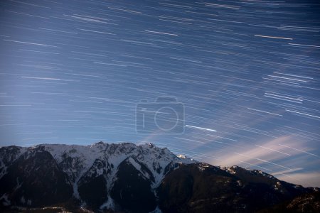 Foto de Montañas cubiertas de nieve en Canadá - Imagen libre de derechos