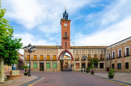 Square of Navarro, in Oropesa, Castilla la Mancha