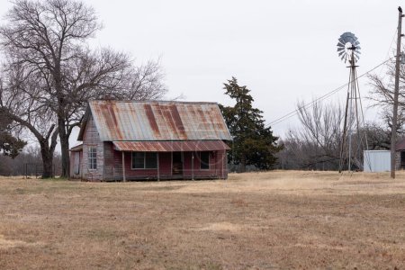 Abandon Ranch, Bauernhof, Windmühle