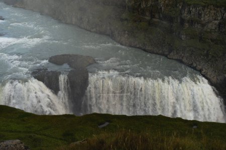 Gullfoss-Wasserfall in Island.