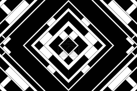 Téléchargez les photos : Diagonal of plaid pattern. Design black and white background. Design print for illustration, texture, wallpaper, background. Set 1 - en image libre de droit