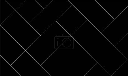 Téléchargez les photos : Mondrian pattern. Design random lines white on black background. Design print for illustration, texture, wallpaper, background. Set 3 - en image libre de droit