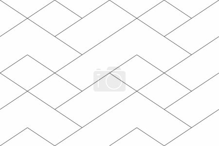 Téléchargez les photos : Diagonal lines of tile pattern. Design stripe black on background. Design print for illustration, texture, wallpaper, background. Set 1 - en image libre de droit
