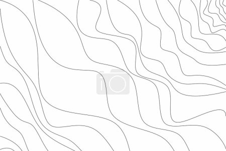 Foto de Diagonal of spline pattern. Design diagonal wave black on white background. Design print for illustration, texture, wallpaper, background. - Imagen libre de derechos