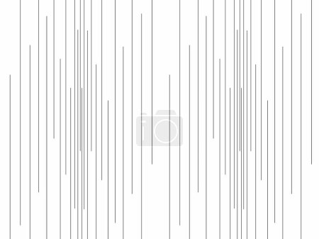 Foto de Vertical lines  of pattern. Design random line black on white background. Design print for illustration, texture, wallpaper, background. - Imagen libre de derechos