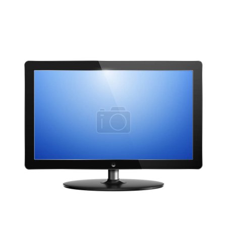 Illustration for Realistic vector illustration of computer monitor. - Royalty Free Image