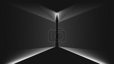 Ilustración de Arrow line direction pattern moment abstract background - Imagen libre de derechos