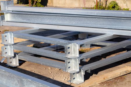 Building aluminum structures for installation work