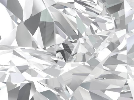 Foto de Textura de diamante realista de cerca, ilustración 3D. (imagen 3D de alta resolución) - Imagen libre de derechos