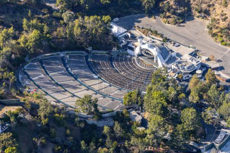 Photo for Aerial view of Hollywood Bowl in Los Angeles - Royalty Free Image