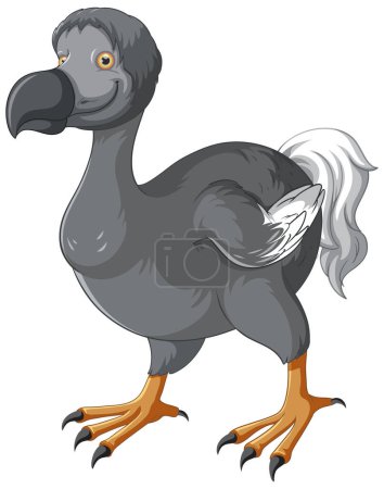 Téléchargez les illustrations : Dodo bird extinct animal illustration - en licence libre de droit