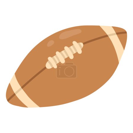 Photo for Vector illustration of ball for american football - Royalty Free Image