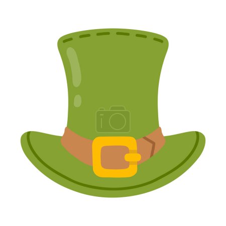 Foto de Ilustración vectorial lindo doodle leprechaun sombrero para sello digital, tarjeta de felicitación, pegatina, icono, diseño - Imagen libre de derechos