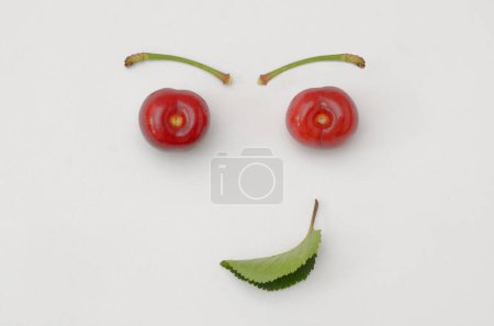 Photo for Abstract Healthy Cherry Smile - Royalty Free Image