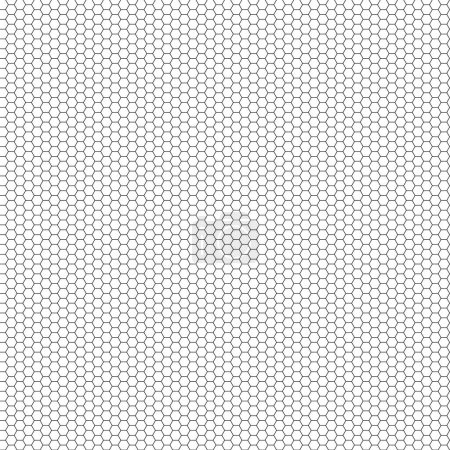 Foto de Seamless pattern. Honeycomb with thin lines. Abstract geometric background. Roughness, opacity and bump map template for motion design and 3D graphics. - Imagen libre de derechos