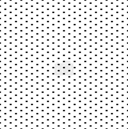 Foto de Horizontal black rectangles on white background. Seamless pattern. Geometric grid. Roughness, opacity and bump map template for design and 3D graphics. - Imagen libre de derechos