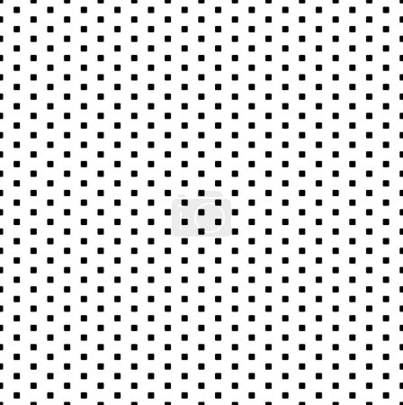 Foto de Small square arranged in order through one on white background. Seamless pattern. Geometric grid. Roughness, opacity and bump map template for design and 3D graphics. - Imagen libre de derechos