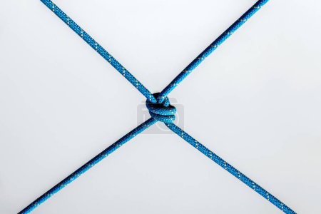 Photo for Lots of ropes and a big knot  close up - Royalty Free Image