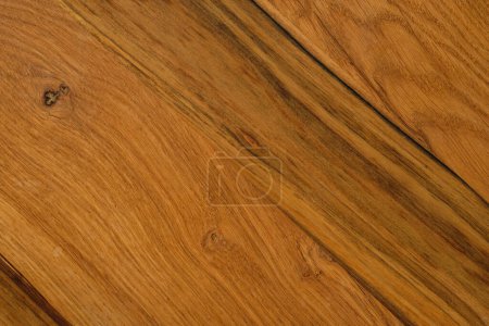 Wooden furniture texture. Copy space. Top view.