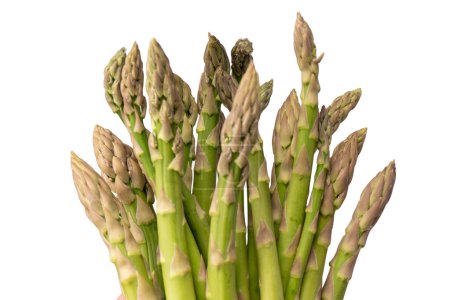 Photo for Asparagus isolated on a white background. - Royalty Free Image