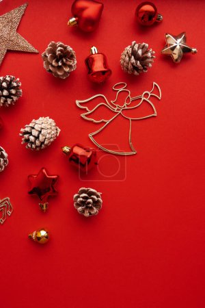 Photo for Close up view of Christmas decoration, Christmas mood background - Royalty Free Image