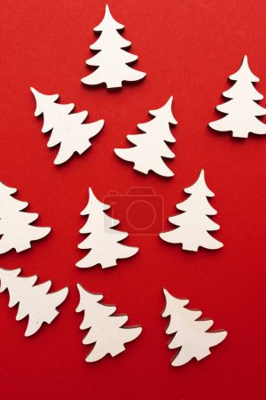 Photo for Close up view of fir tree, Christmas mood background - Royalty Free Image