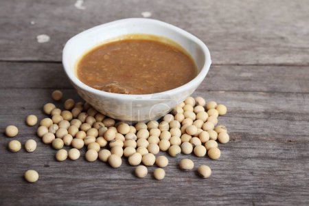 Salted soy beans paste miso