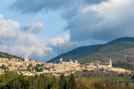 Photo for General view the medieval town of Assisi, Italy - Royalty Free Image