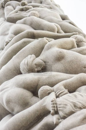 Téléchargez les photos : Le parc de sculptures Statues de Vigeland à Oslo, Norvège - en image libre de droit