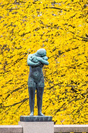 Téléchargez les photos : Le parc de sculptures Statues de Vigeland à Oslo, Norvège - en image libre de droit