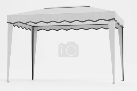 Photo for Realistic 3D Render of Gazebo - Royalty Free Image