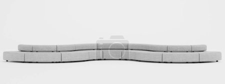 Photo for Realistic 3D Render of Sofa - Royalty Free Image