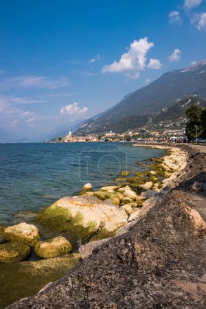 Photo for Sunny summer day in Malcesine resort on Lake Garda - Royalty Free Image
