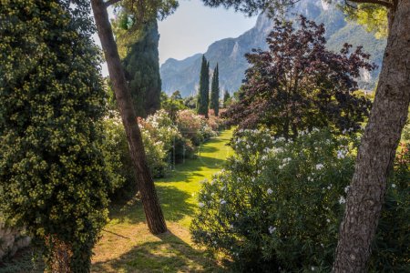 Téléchargez les photos : Sunny summer day in Riva del Garda resort on Lake Garda - en image libre de droit