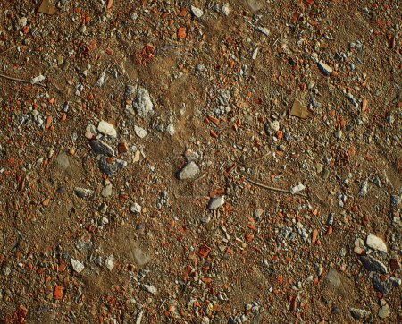 Foto de Superficie del suelo con escombros de construcción. - Imagen libre de derechos
