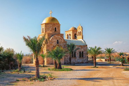Photo for The place where Jesus was baptized. Jordan Kingdom. High quality photo - Royalty Free Image