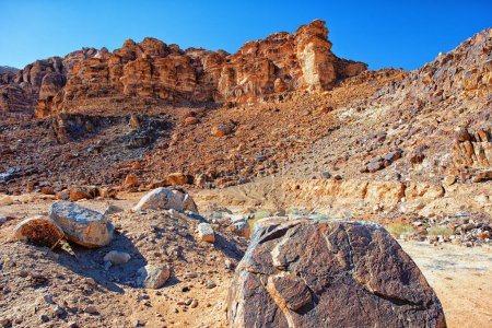 Photo for Beautiful desert Wadi Rum, the Jordan Kingdom. High quality photo - Royalty Free Image